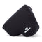 MegaGear Sony Alpha A7C Ultra Light Neoprene Camera Case, Bag and Accessories - Black-1