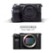 MegaGear Sony Alpha A7C Ever Ready Genuine Leather Camera Half Case, Bag and Accessories - Black-4