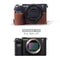 MegaGear Sony Alpha A7C Ever Ready Genuine Leather Camera Half Case, Bag and Accessories - Brown-6