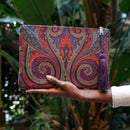 Otto Angelino Designer Women, Bohemian Clutch Purse, Multiple Slots Money, Cards, Smartphone, Ultra Slim