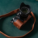 MegaGear Fujifilm X-S10 Ever Ready Genuine Leather Camera Half Case