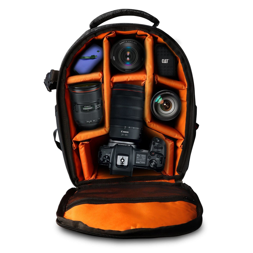MegaGear Burney SLR DSLR Camera and Laptop Backpack with Rain Cover ...
