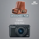 MegaGear Canon EOS M10 Ever Ready Genuine Leather Camera 