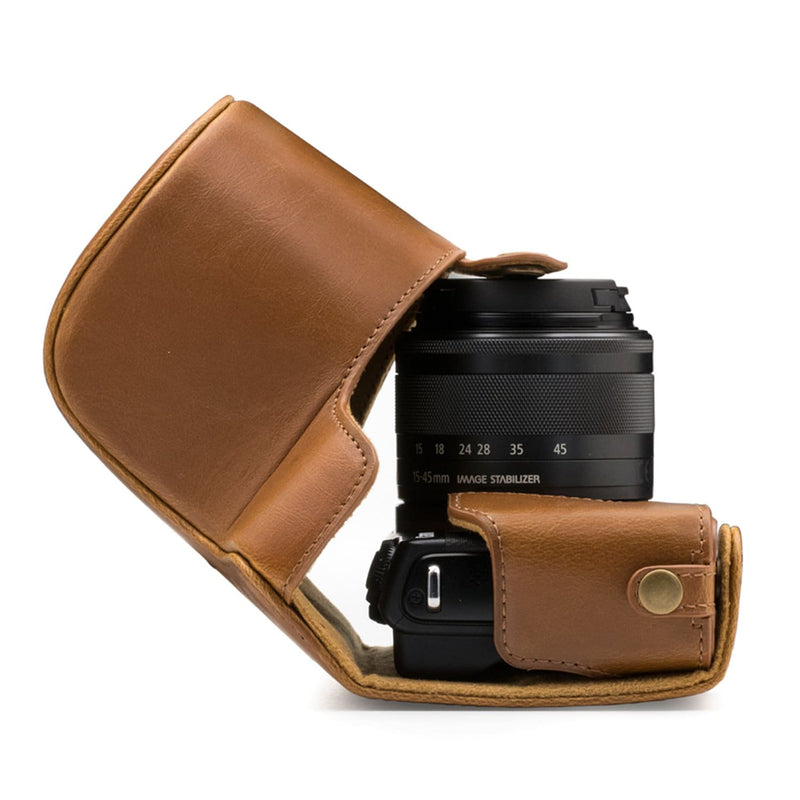 MegaGear Canon EOS M100 (15-45mm) Ever Ready Leather Camera 