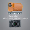 MegaGear Canon EOS M3 (18-55mm) Ever Ready Leather Camera 