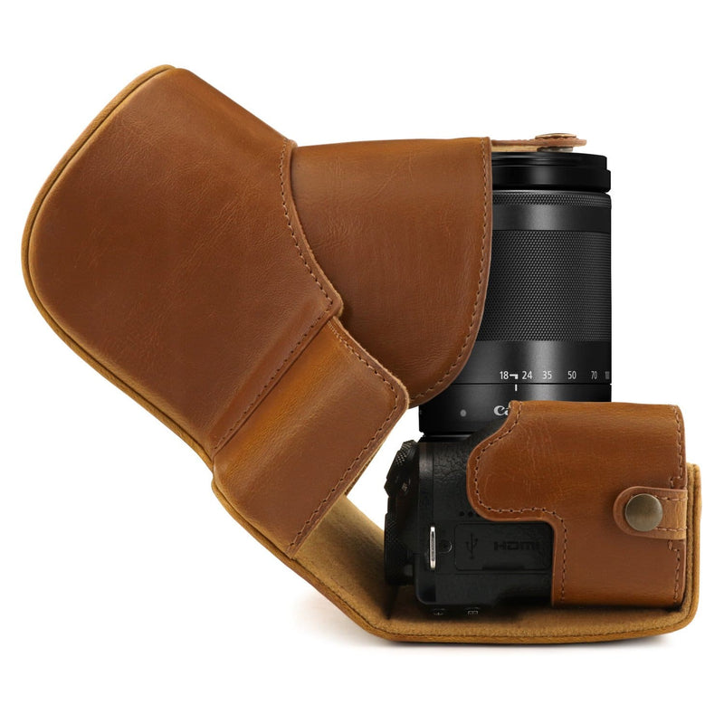 MegaGear Canon EOS M6 Mark II (18-150mm) Ever Ready Leather Camera ...
