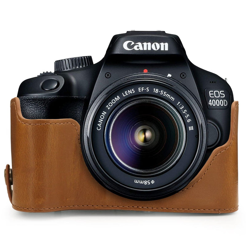 MegaGear Canon EOS Rebel T100 Ever Ready Leather Camera Case
