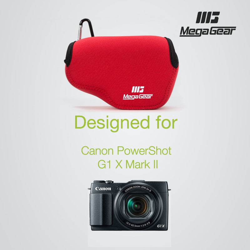 MegaGear Canon PowerShot G1 X Mark II Ultra Light Neoprene Camera