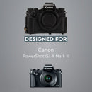 MegaGear Canon PowerShot G1X Mark III Ever Ready Leather 