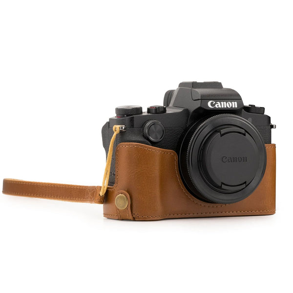 MegaGear Canon PowerShot G1X Mark III Ever Ready Leather 