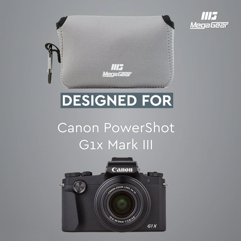 MegaGear Canon PowerShot G1X Mark III Ultra Light Neoprene 