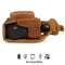 MegaGear Canon PowerShot G5 X Mark II Ever Ready Leather 