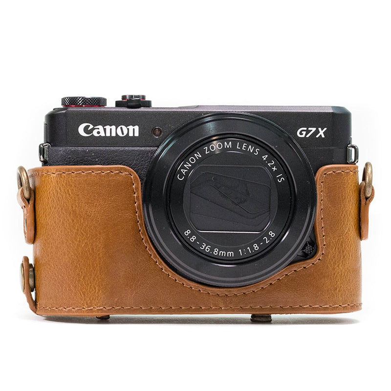 MegaGear Canon PowerShot G7 X Mark II Ever Ready Leather Camera