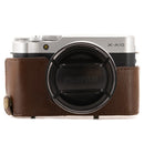 MegaGear Fujifilm X-A10 Ever Ready Leather Camera Case and 