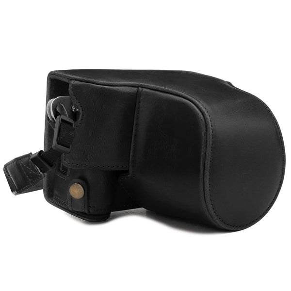 MegaGear Fujifilm X-A7 Ever Ready Leather Camera Case - 