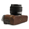 MegaGear Fujifilm X-A7 Ever Ready Leather Camera Half Case