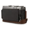 MegaGear Fujifilm X-A7 Ever Ready Leather Camera Half Case