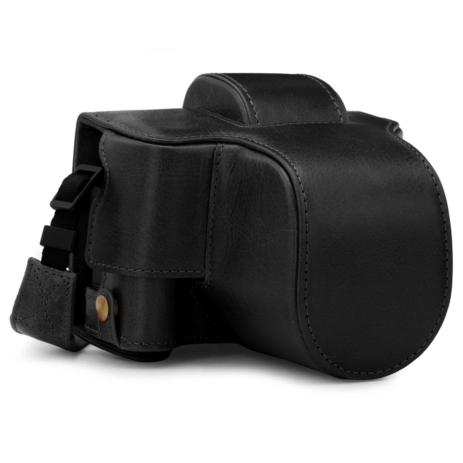 X-T200 Hoes, Zakao PU lederen halve bodem Opening Versie Holster Camera Hoesje Met Hand Band Beschermende Hoesje voor Fuji Fujifilm X-T200 XT200, Zwart X-T200 Hoes, Zakao PU lederen halve bodem Opening Versie Holster Camera Hoesje Met Hand Band Beschermende Hoesje voor Fuji Fujifilm X-T200 XT200, Zwart