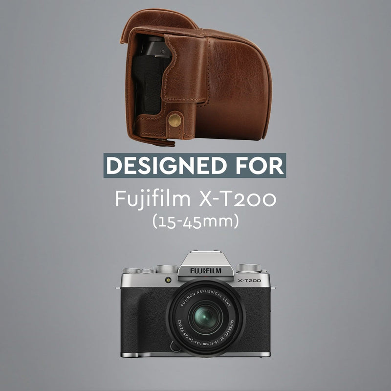 MegaGear Fujifilm X-T200 (XC 15-45mm) Ever Ready Genuine 