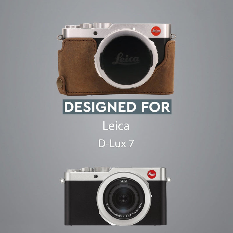 MegaGear Leica D-Lux 7 Ever Ready Genuine Leather Camera 