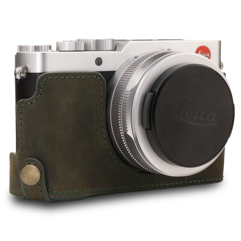 MegaGear Leica D-Lux 7 Ever Ready Genuine Leather Camera Full Case (Green)