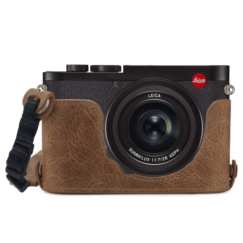 MegaGear Leica D-Lux 7 Ever Ready Top Grain Leather Camera Half Case