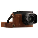 MegaGear Leica Q-P Q (Typ 116) Genuine Leather Camera Half 