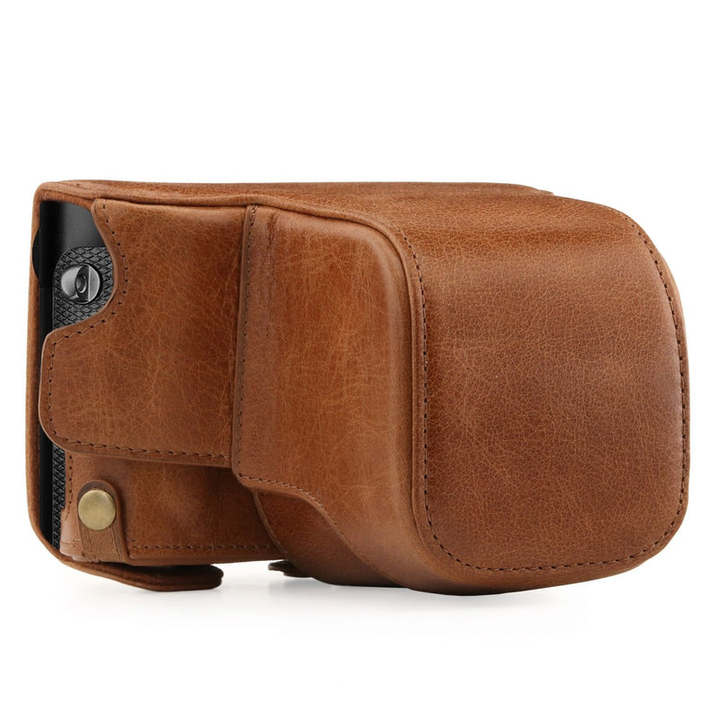 MegaGear Leica Q-P Q (Typ 116) Ever Ready Genuine Leather 