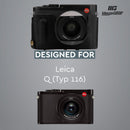 MegaGear Leica Q-P Q (Typ 116) Ever Ready Genuine Leather 