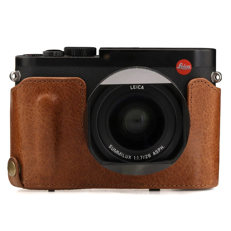 MegaGear Leica Q-P Q (Typ 116) Ever Ready Genuine Leather 