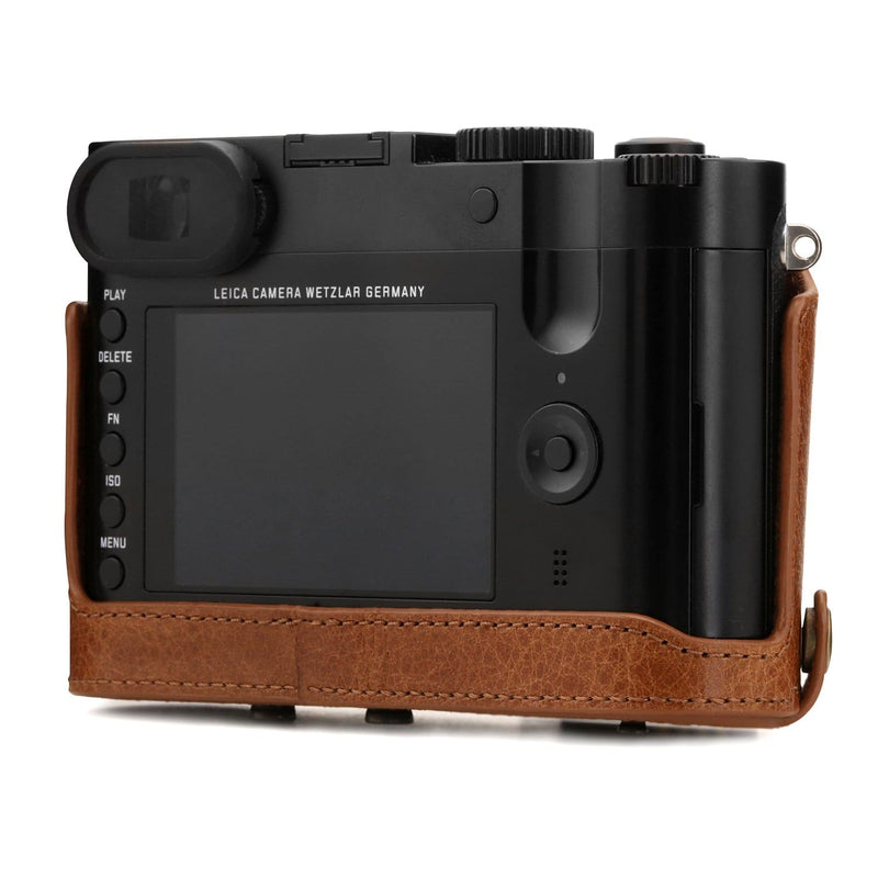 MegaGear Leica Q-P Q (Typ 116) Ever Ready Genuine Leather 