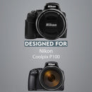 MegaGear Nikon Coolpix P1000 Ever Ready Leather Camera Half 
