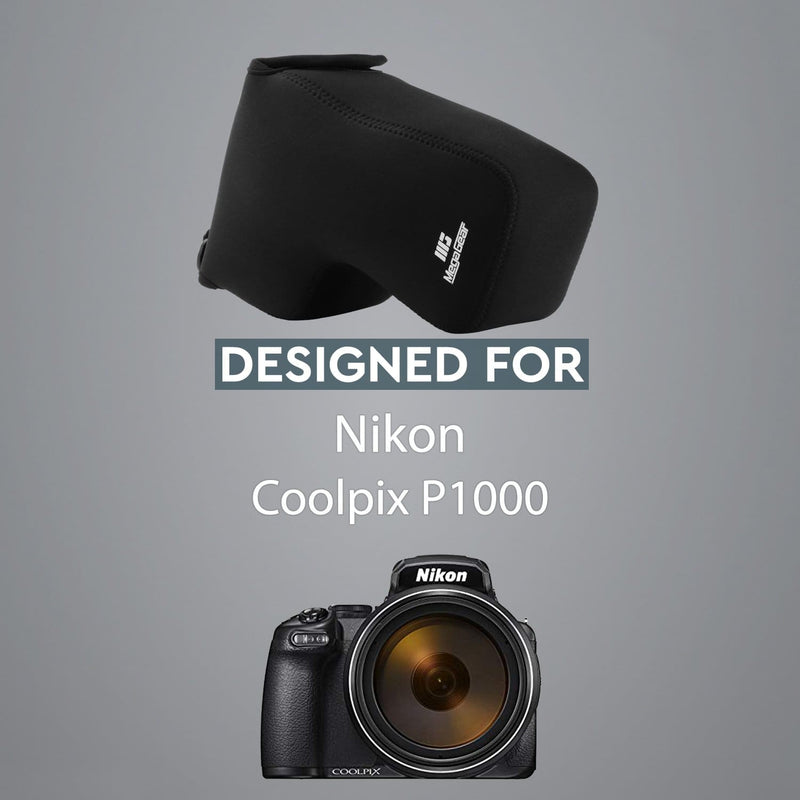 MegaGear Nikon Coolpix P1000 Ultra Light Neoprene Camera Case – MegaGear  Store