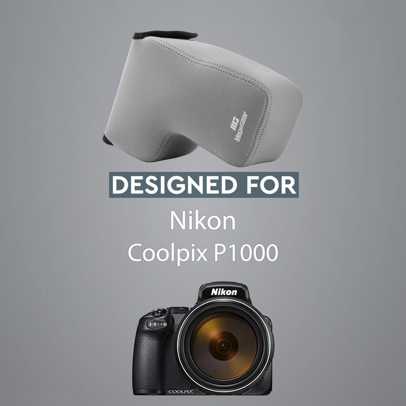 MegaGear Nikon Coolpix P1000 Ultra Light Neoprene Camera Case – MegaGear  Store