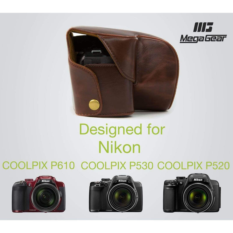 MegaGear Nikon Coolpix P610 with Zoom Lens P530 P520 Ever Ready