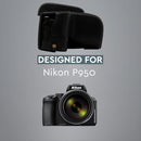 MegaGear Nikon Coolpix P950 Ever Ready Leather Camera Case