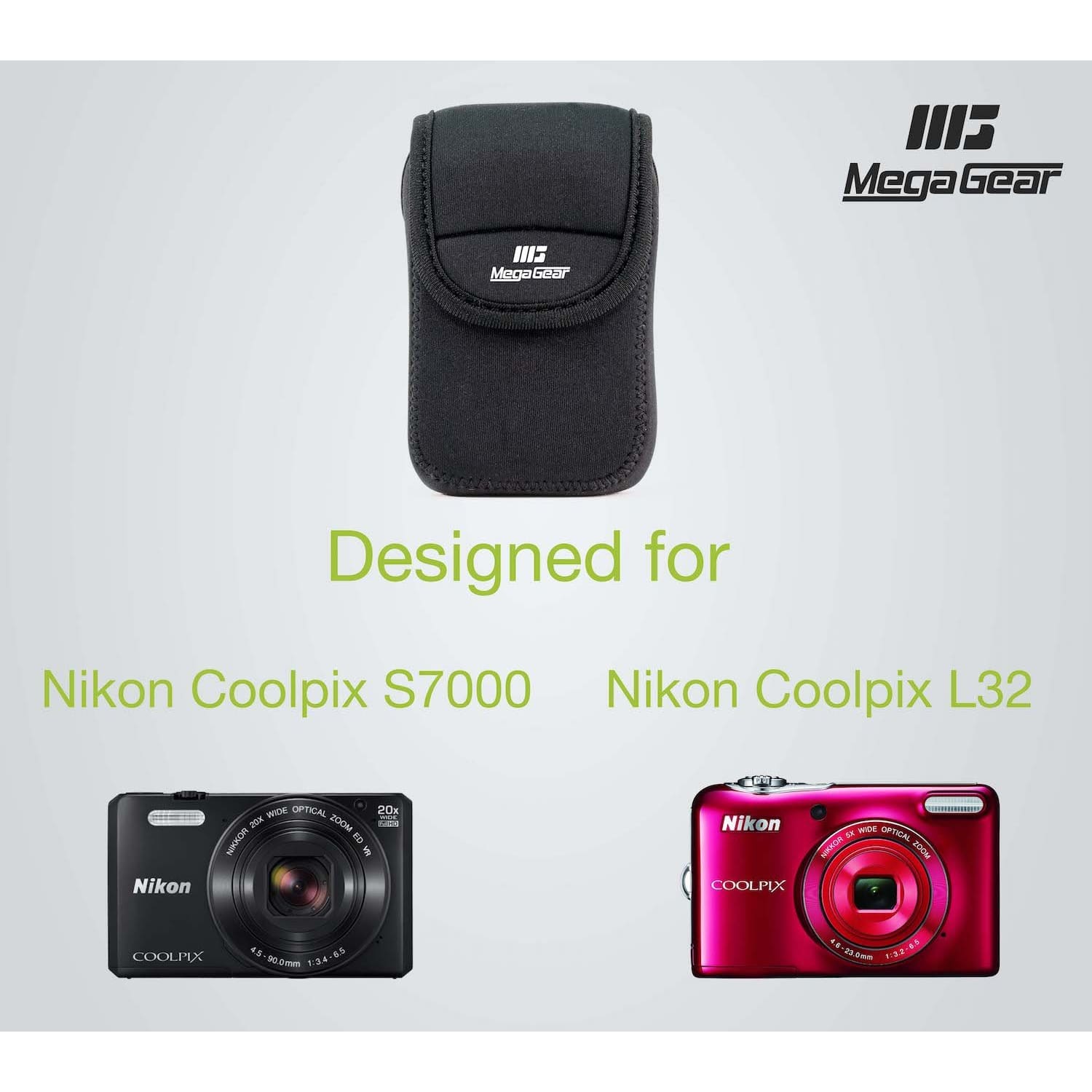 Custodia in Neoprene Compatibilie Con Nikon Coolpix P610 with Zoom Lens Custodia in Neoprene Compatibilie Con Nikon Coolpix P610 with Zoom Lens