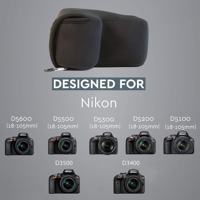 MegaGear Nikon D3500 D5600 D3400 (18-105) D5500 D3300 D5300 