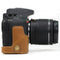MegaGear Nikon D5600 D5500 Ever Ready Leather Camera Half 