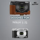 MegaGear Nikon 1 J5 (10-30mm) Ever Ready Leather Camera Case