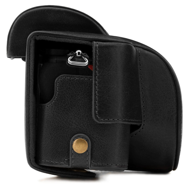 MegaGear Nikon Z50 (16-50mm) Ever Ready Top Grain Leather Camera Case ...