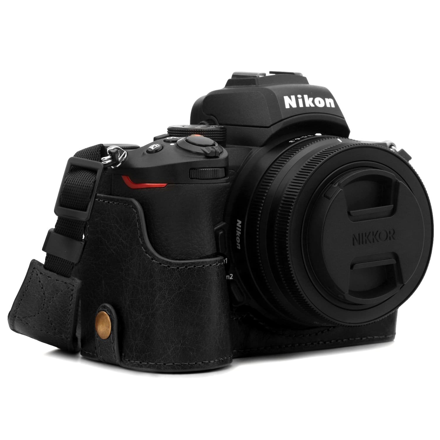 geestelijke Vacature Het apparaat MegaGear Nikon Z50 Ever Ready Top Grain Leather Camera Half Case – MegaGear  Store