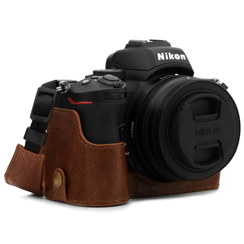 https://www.megagear.com/cdn/shop/products/megagear-nikon-z50-ready-genuine-leather-camera-half-case-brown-cases-973_800x.jpg?v=1600056204