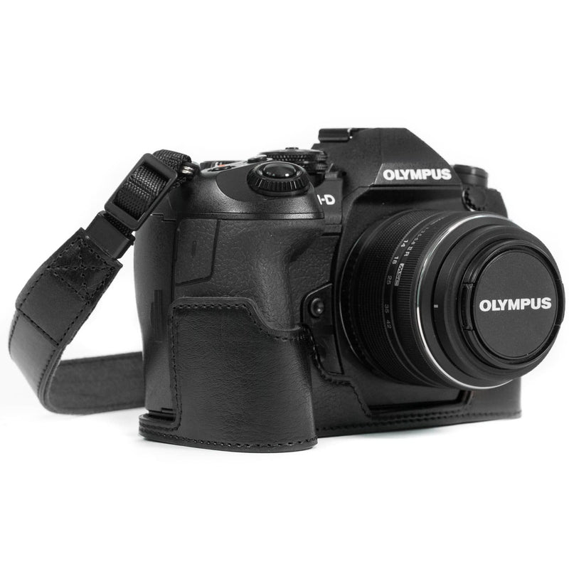 MegaGear Olympus OM-D E-M1 Mark III II Ever Ready Leather 