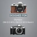 MegaGear Olympus OM-D E-M10 Mark II Ever Ready Leather 