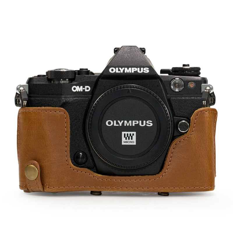 MegaGear Olympus OM-D E-M5 Mark II (40-150mm) Ever Ready Leather 