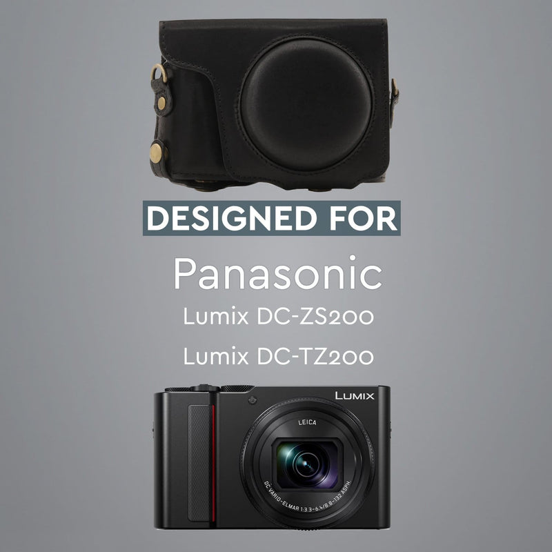 MegaGear Panasonic Lumix DC-ZS200 DC-TZ200 DMC-ZS100 