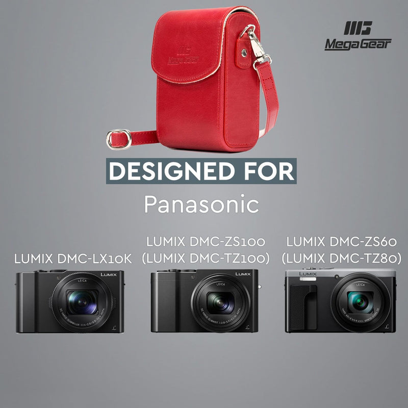 MegaGear Panasonic Lumix DC-ZS70 LX10 ZS60 ZS100 LX15 