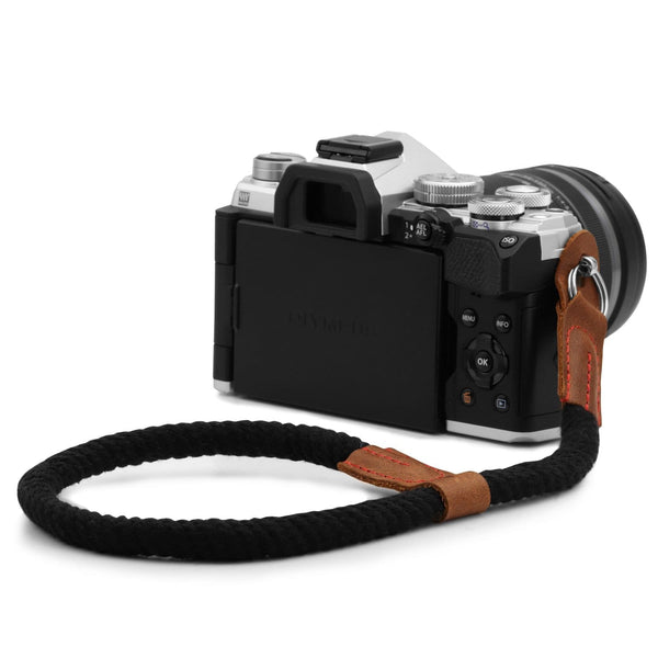 MegaGear SLR DSLR Camera Cotton Wrist Strap - Black