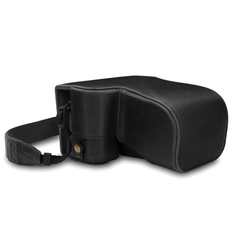 Megagear Ever Ready Custodia In Finta Pelle Per Fotocamera Compatibilie Con Sony Cyber-Shot Dsc-Rx100 Vi, Dsc-Rx100 V, Dsc-Rx100 Iv (Marrone Scuro Megagear Ever Ready Custodia In Finta Pelle Per Fotocamera Compatibilie Con Sony Cyber-Shot Dsc-Rx100 Vi, Dsc-Rx100 V, Dsc-Rx100 Iv (Marrone Scuro